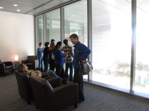 My brother's office at UT