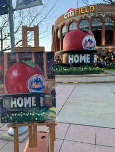 NY mets - Citi Field - Baseball - Sports paintings - lgm - mlb 